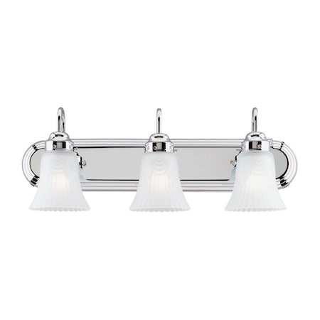 Westinghouse Westinghouse 3-Light Chrome Wall Sconce 66522